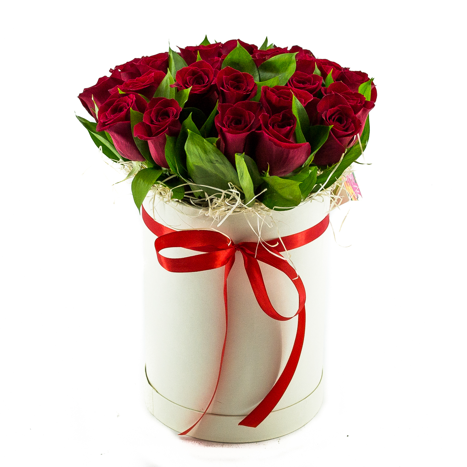 Коробочка из 25 роз